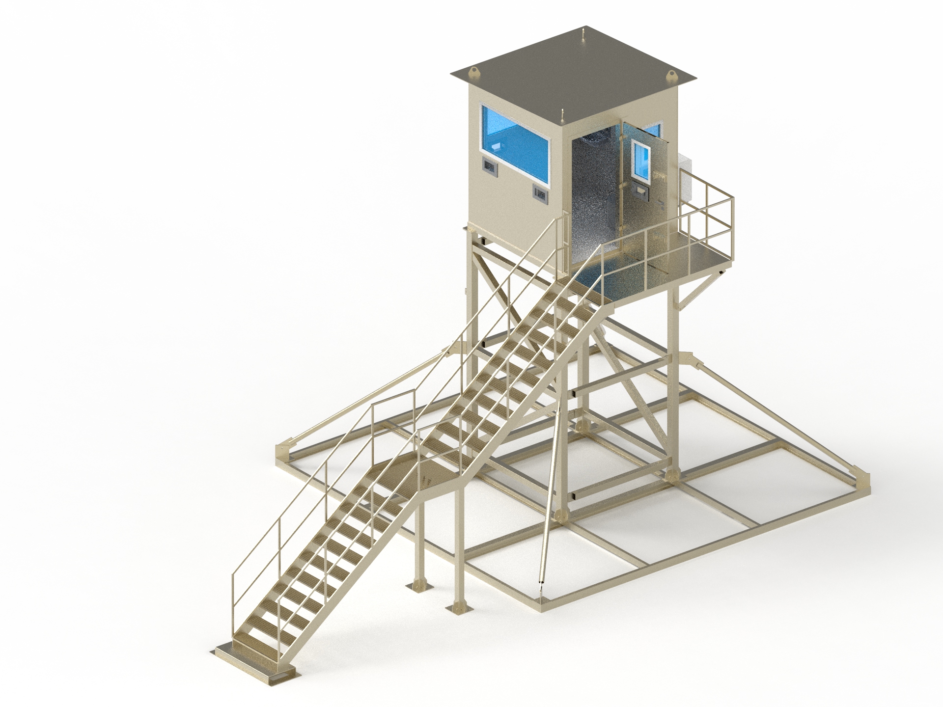 WOT BORDER MOBILE SHELTER WNĘTRZE